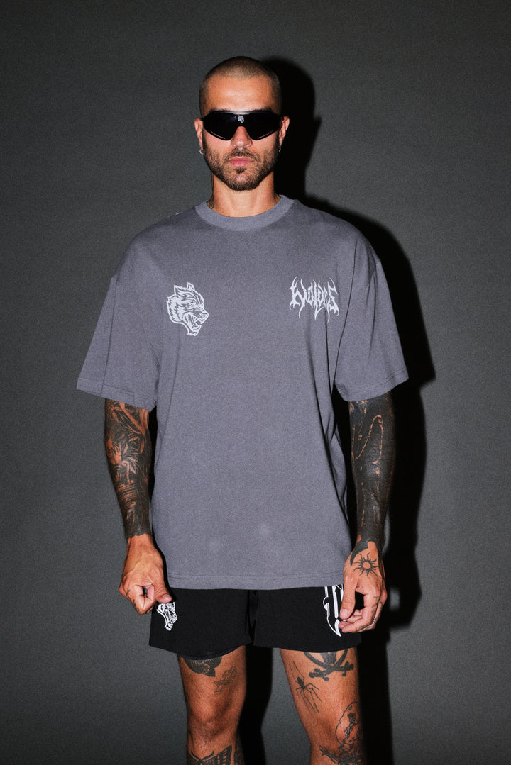 Hesh Core V2 Premium Oversized Tee in Slate Gray