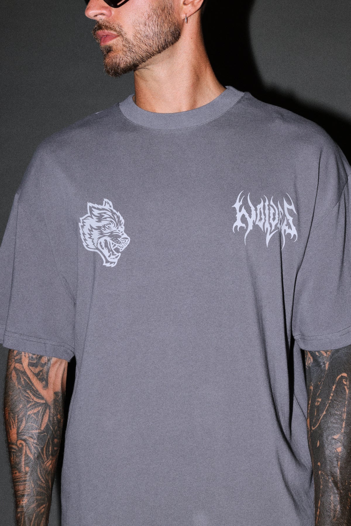 Hesh Core V2 Premium Oversized Tee in Slate Gray