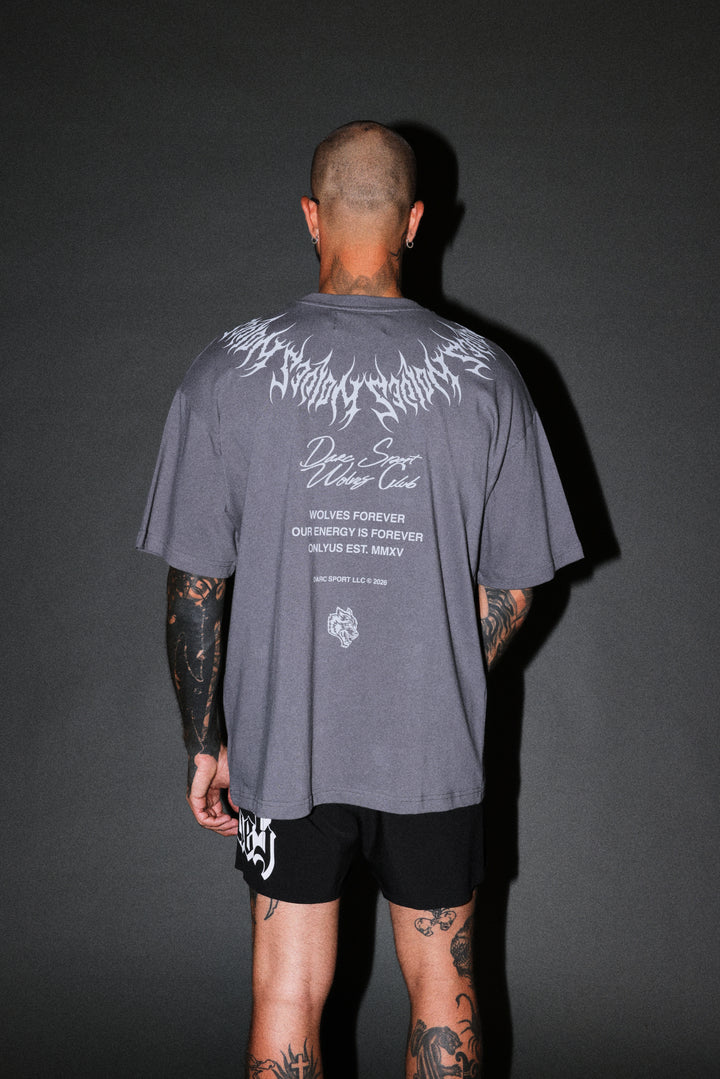 Hesh Core V2 Premium Oversized Tee in Slate Gray