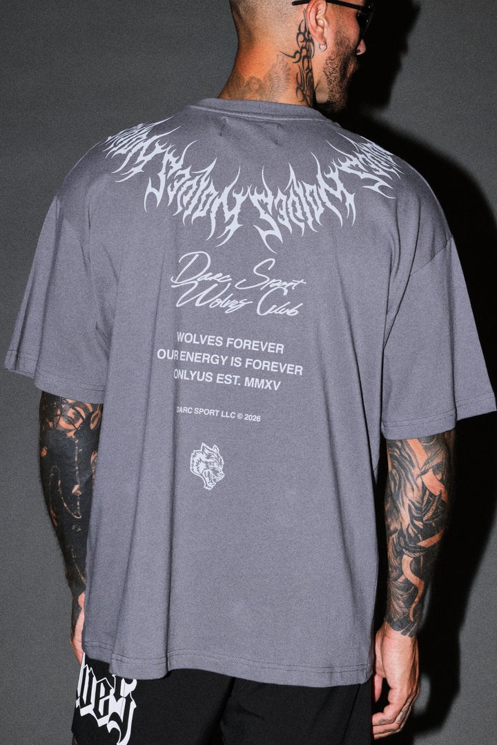 Hesh Core V2 Premium Oversized Tee in Slate Gray