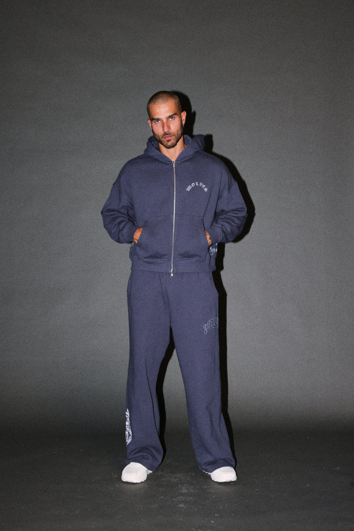 Loyalty Frvr Lennox Sweat Pants in Storm Blue
