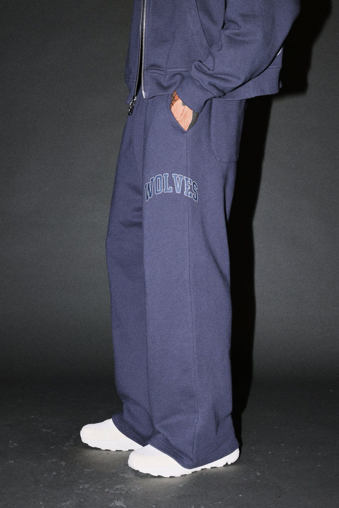 Loyalty Frvr Lennox Sweat Pants in Storm Blue