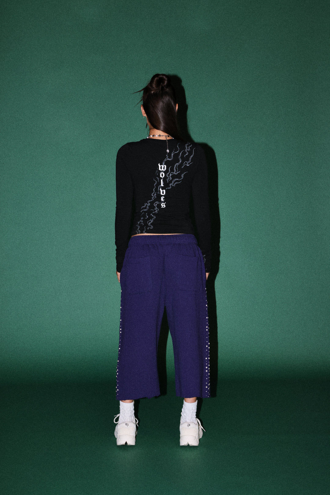 Infernal Pyramid Eden Ls Tee in Black