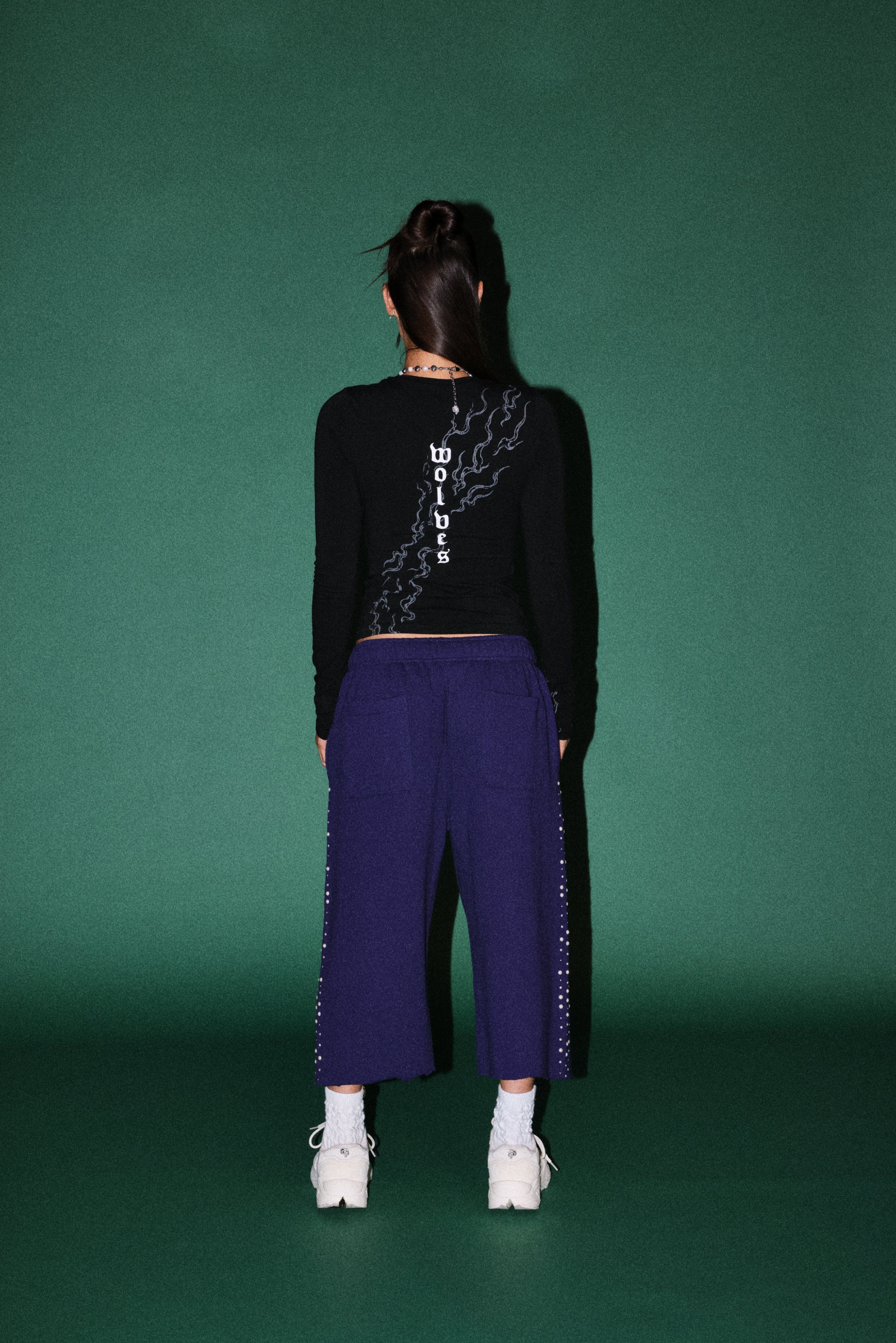 Infernal Pyramid Eden Ls Tee in Black