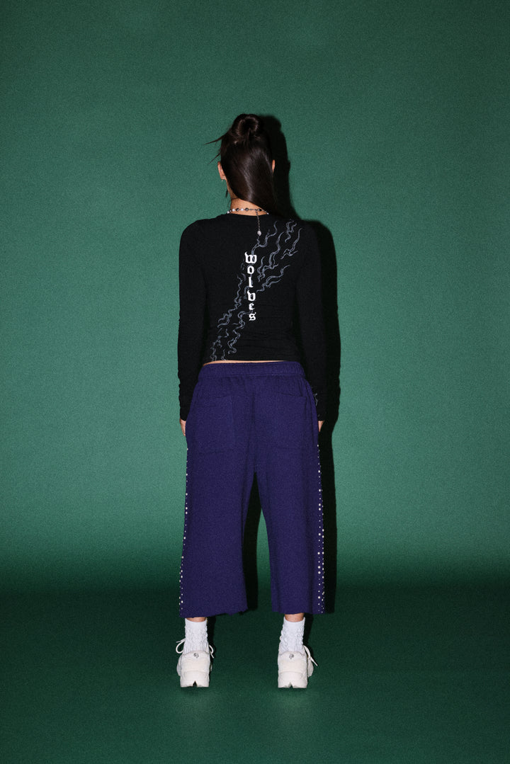 Infernal Pyramid Eden Ls Tee in Black