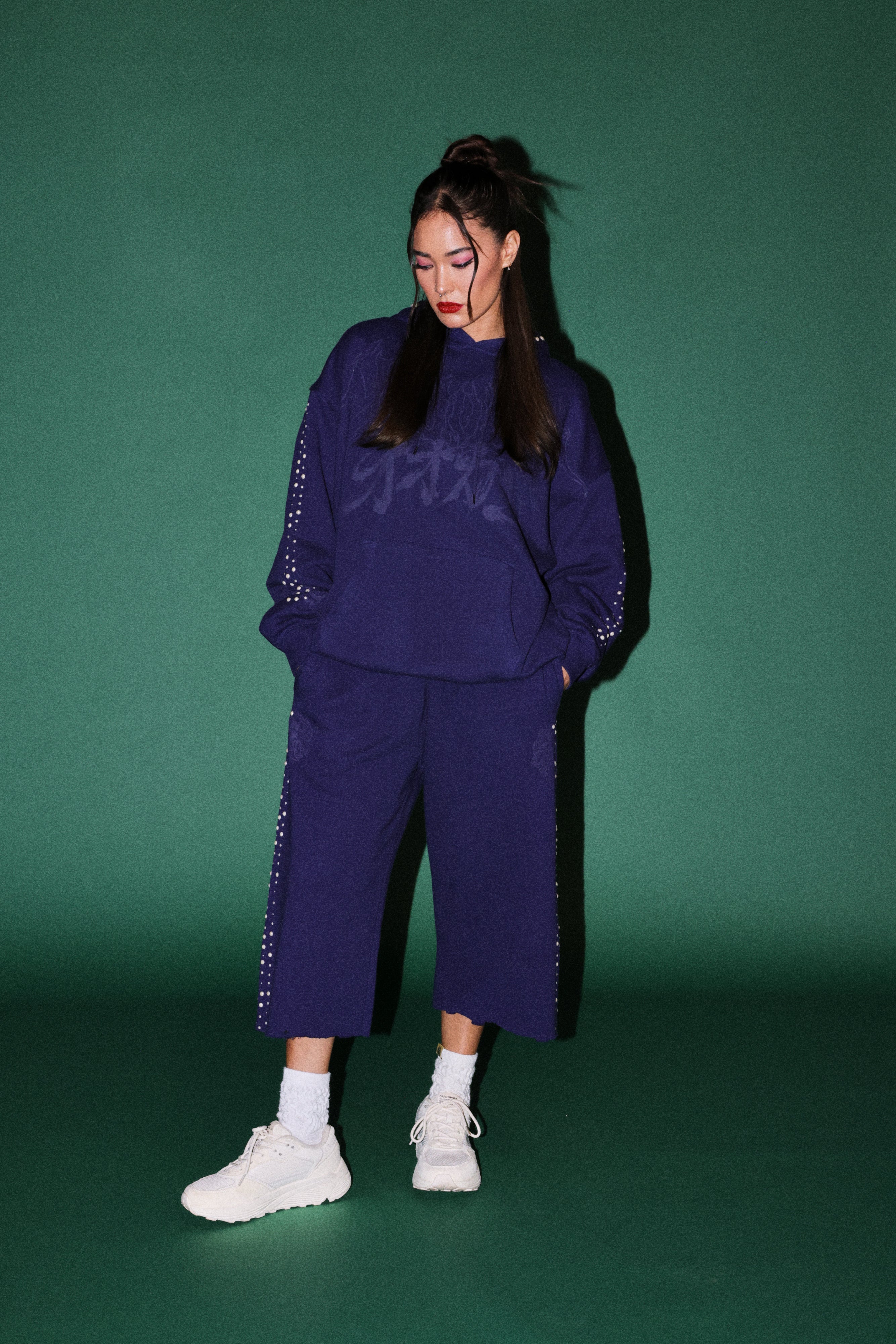 Okami Forever Bishop Hoodie in Royal Navy