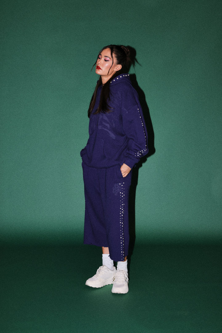Okami Forever Bishop Hoodie in Royal Navy