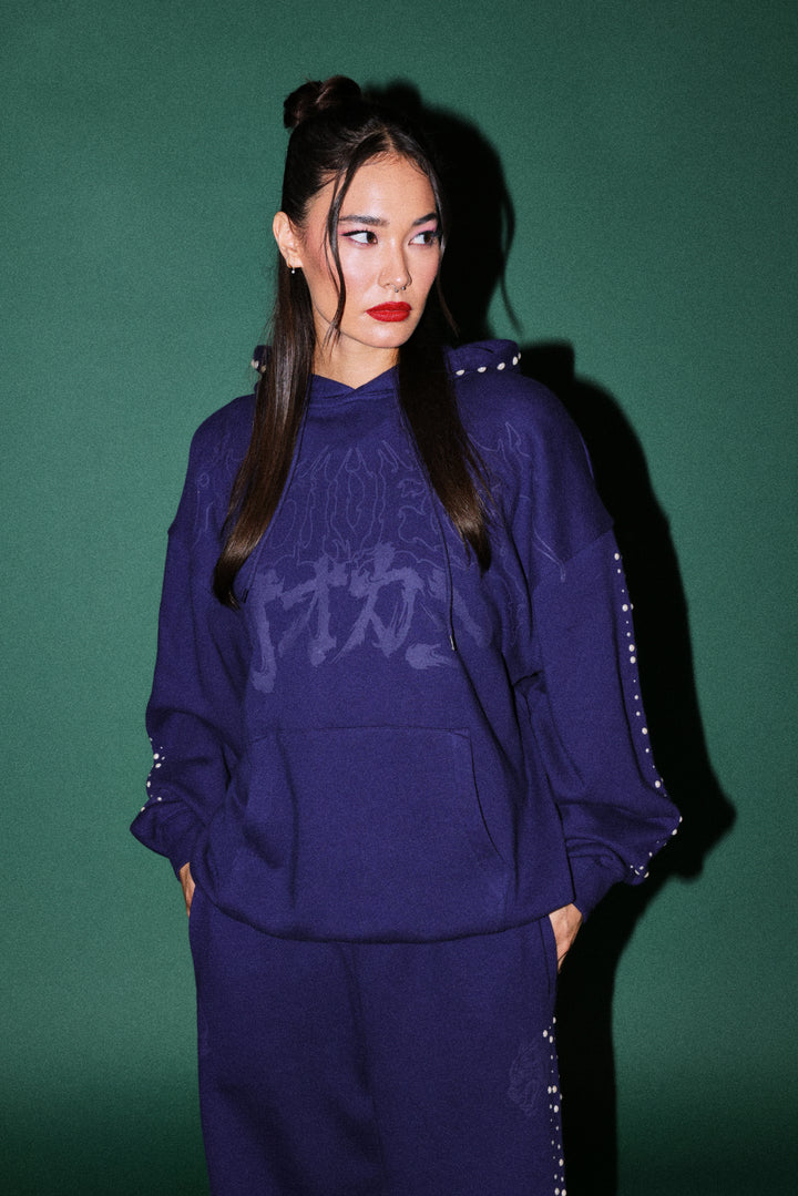 Okami Forever Bishop Hoodie in Royal Navy