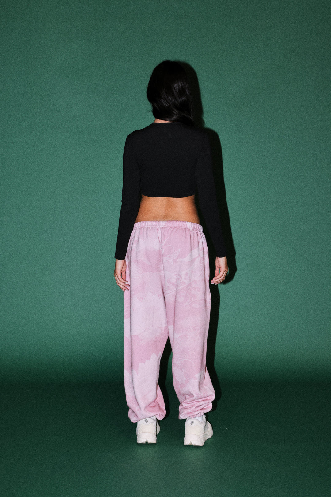 Darc Koi Lightweight Lounger Sweat Pants in Serenity Pink