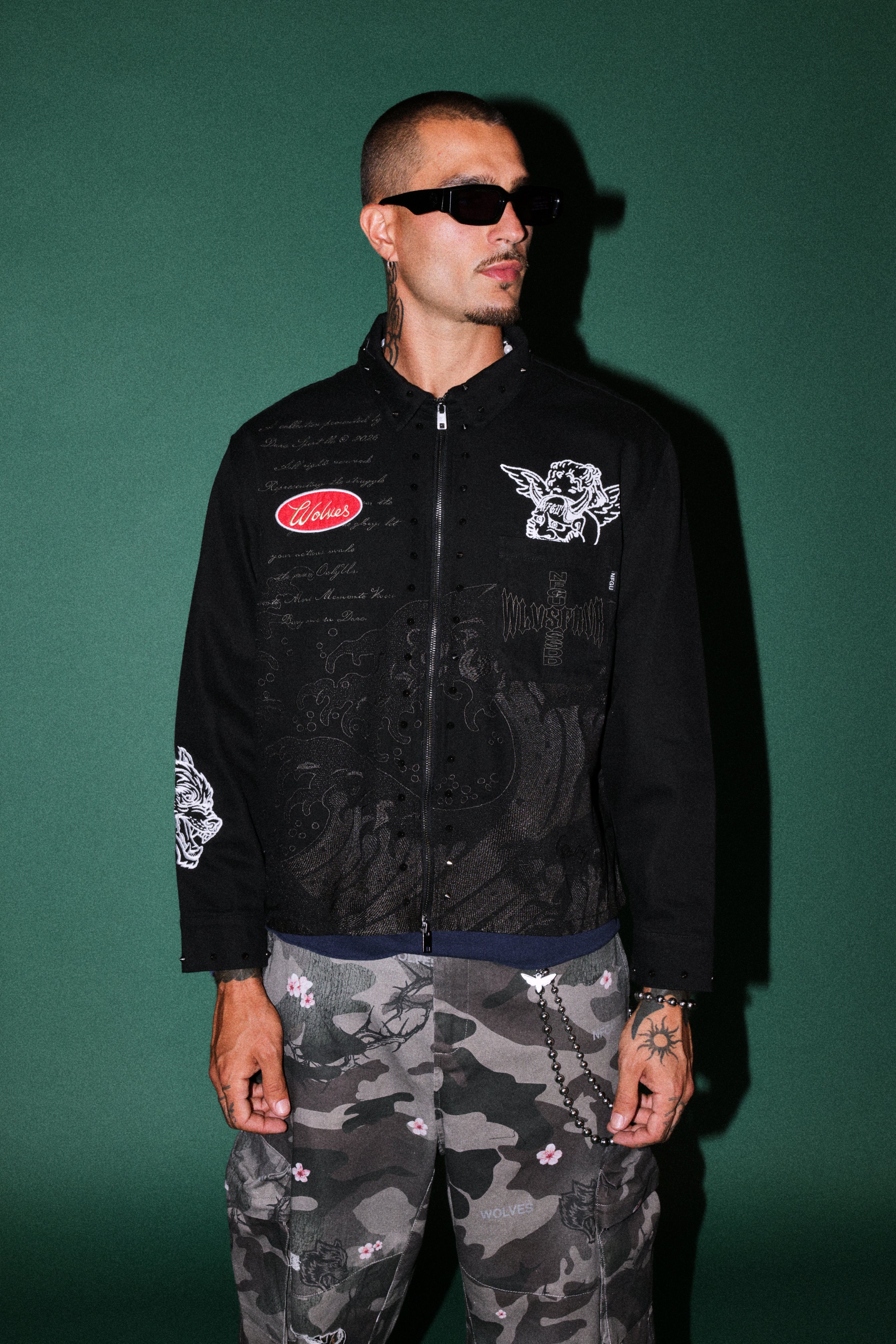 Great Wave Ls Vince Shirt in Black