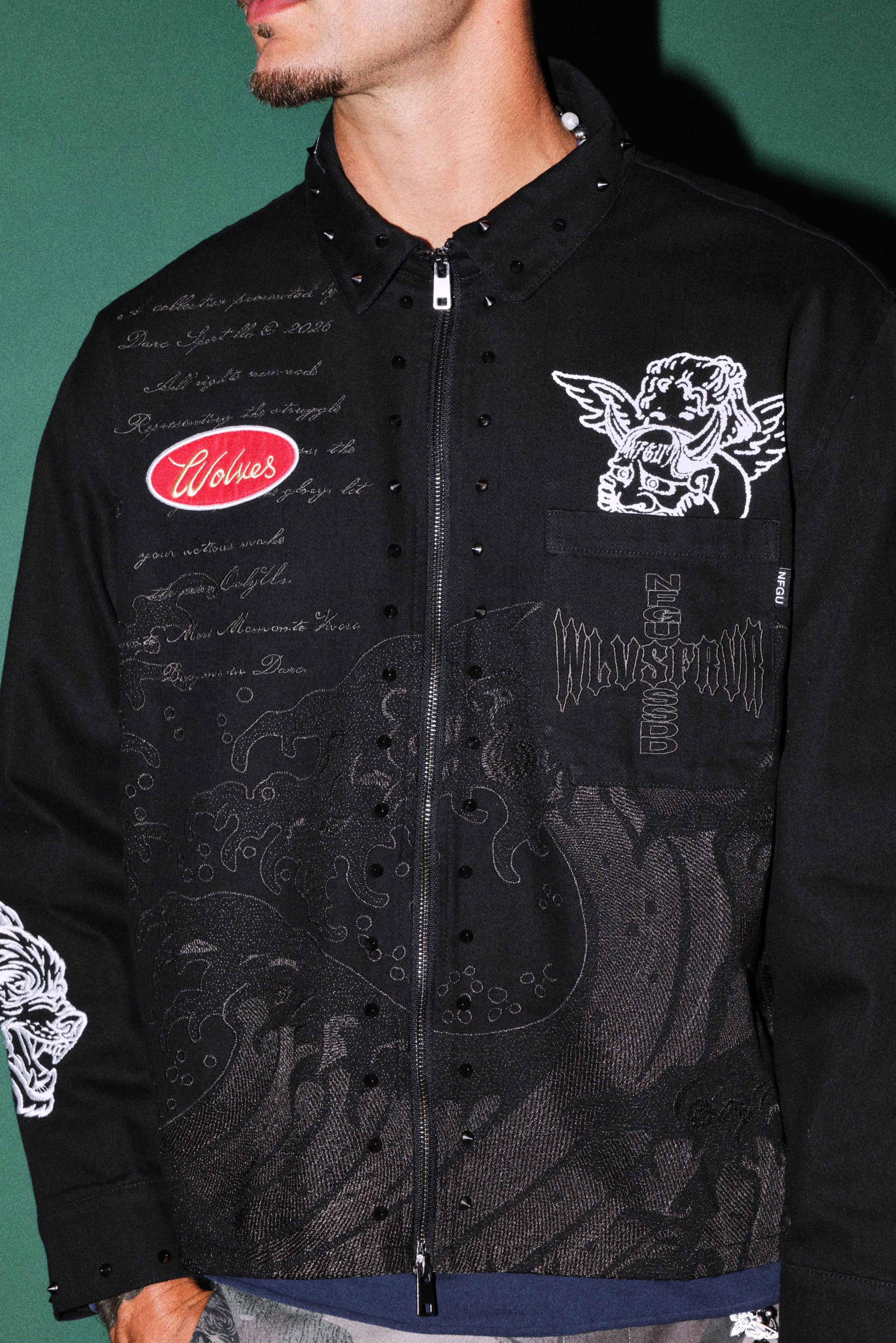 Great Wave Ls Vince Shirt in Black