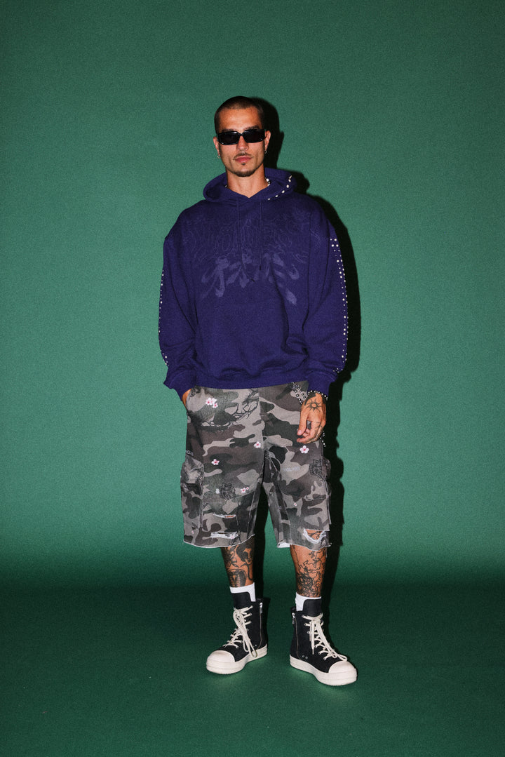 Okami Forever Bishop Hoodie in Royal Navy