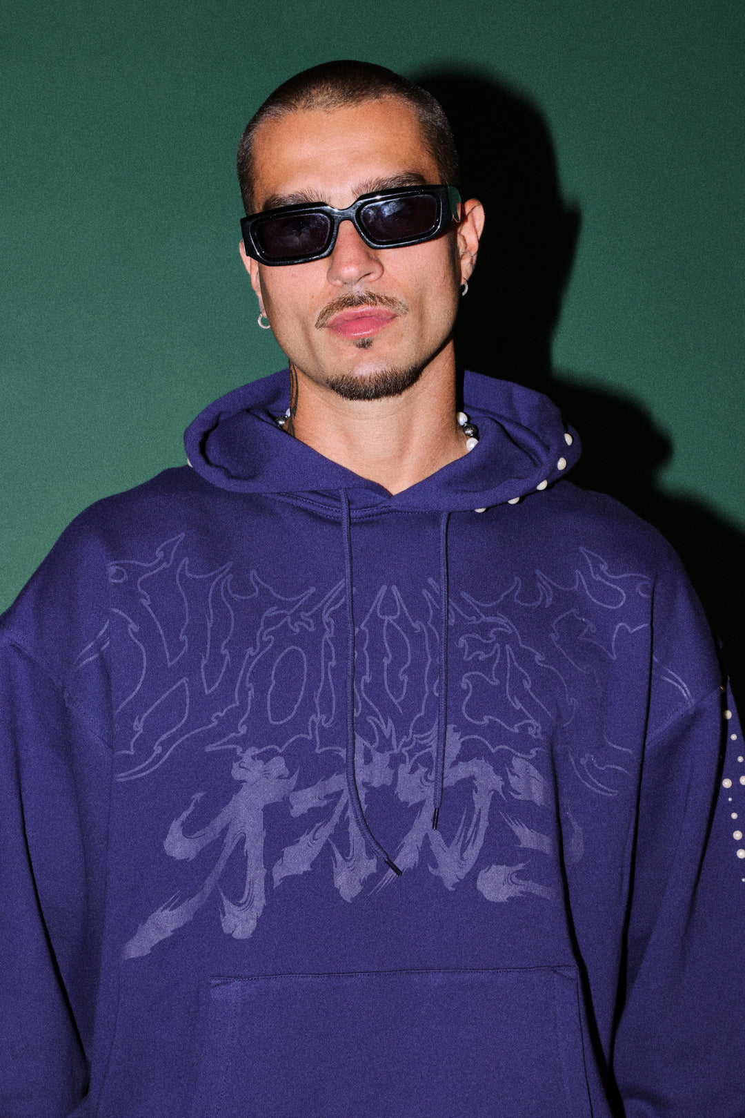 Okami Forever Bishop Hoodie in Royal Navy