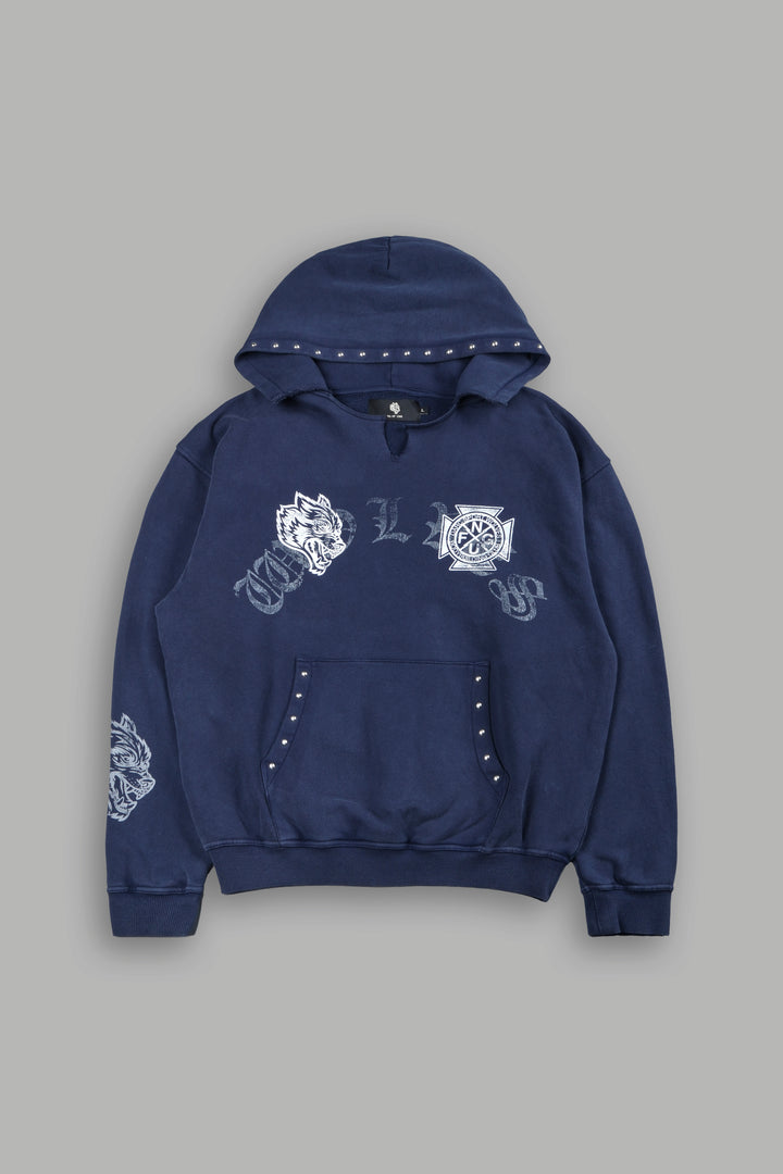 Our Legacy Dempsey Hoodie In Navy