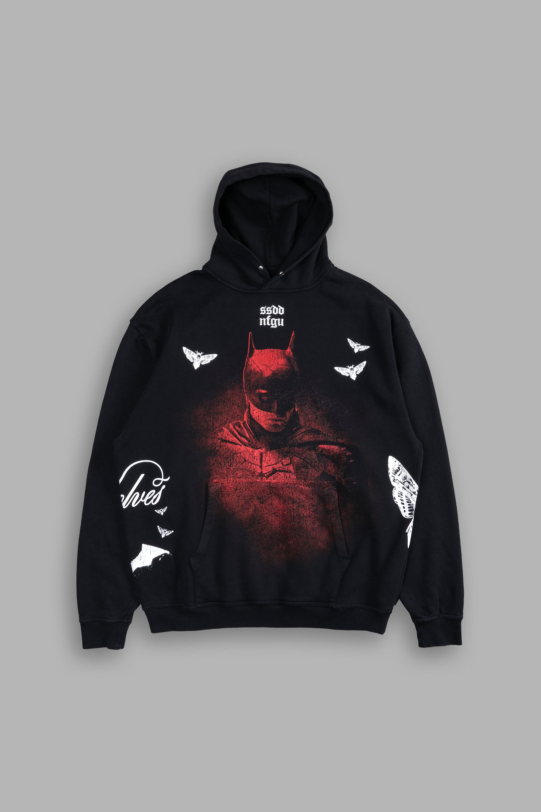 (1 Of 500) The Batman "Pierce" Hoodie in Black