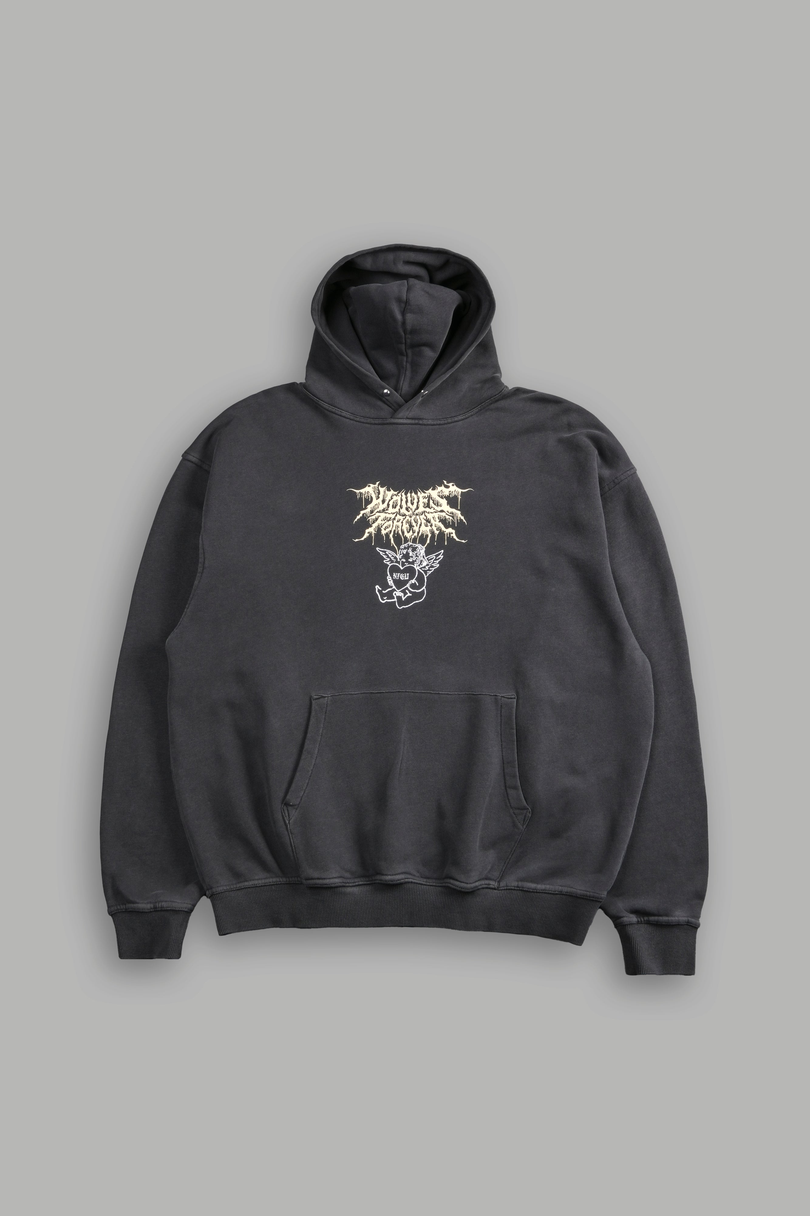 Cherub Core "Pierce" Hoodie in Wolf Gray