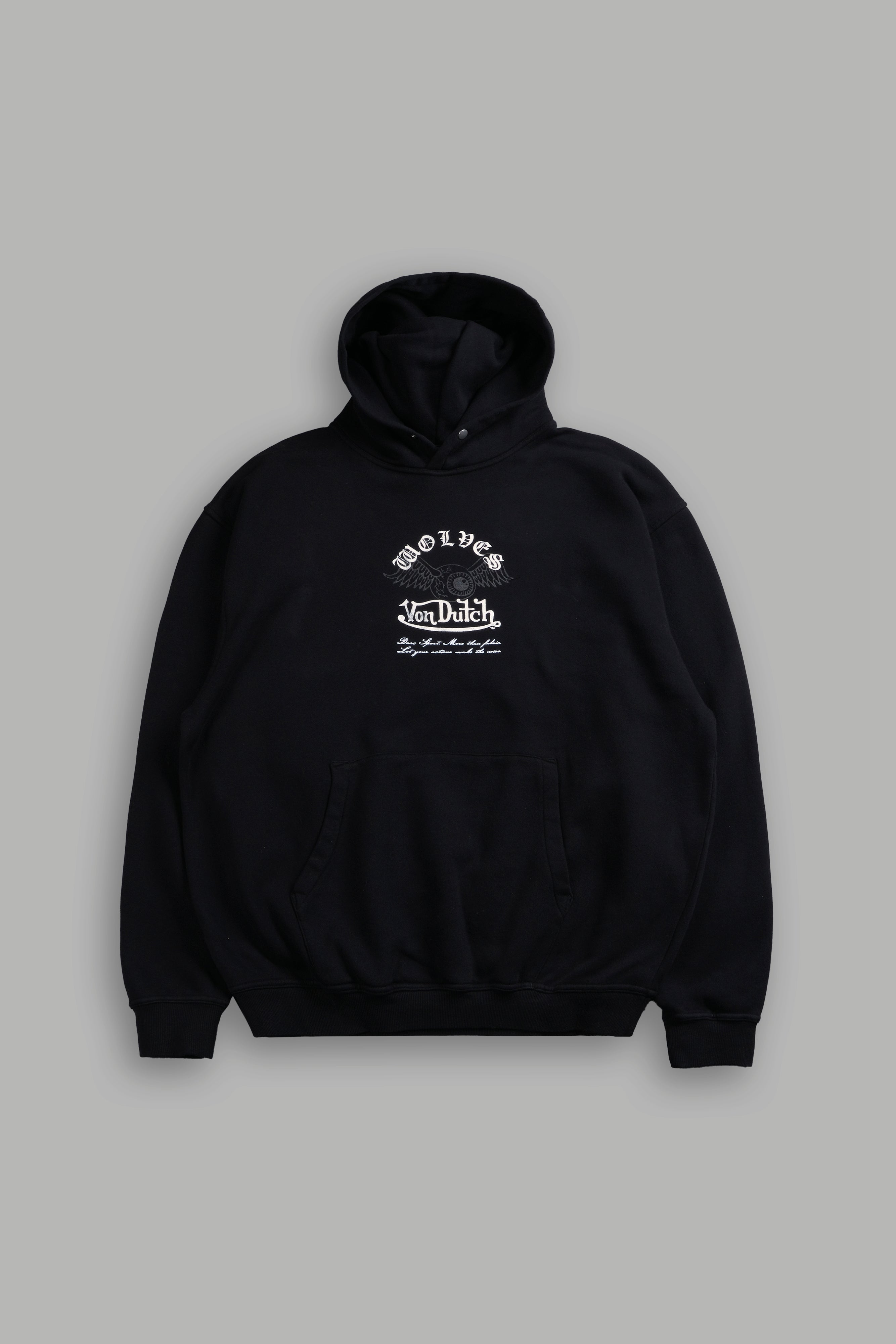 トップス TTTMSW 25ss Pierce hoodie BLACK Webs and Shadows 