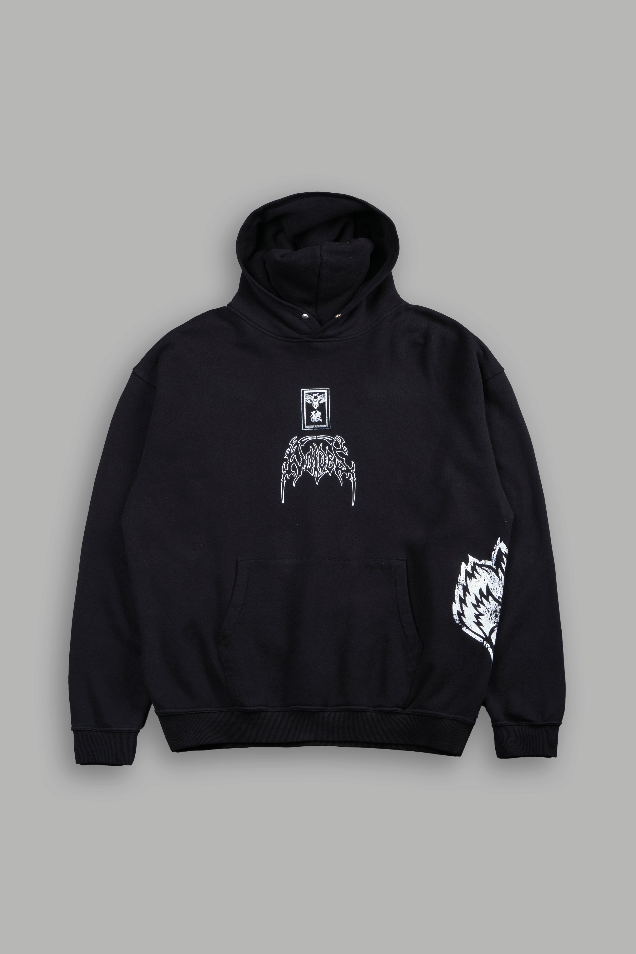 Rasengan Pierce Hoodie in Black