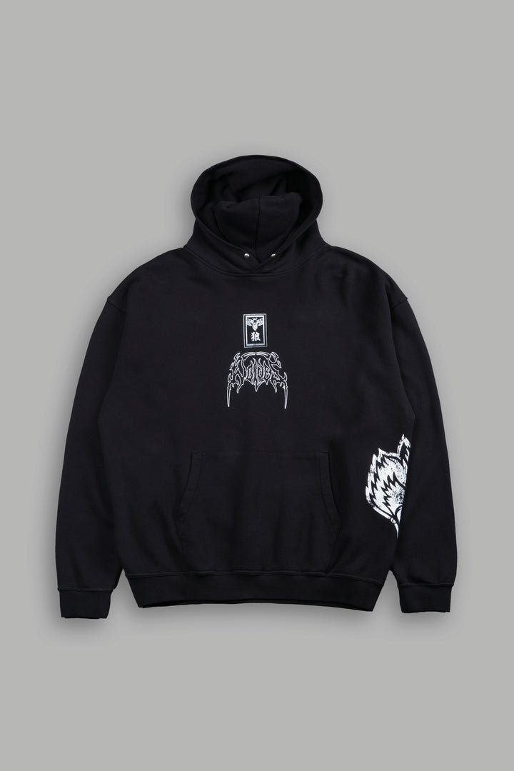 Rasengan Pierce Hoodie in Black