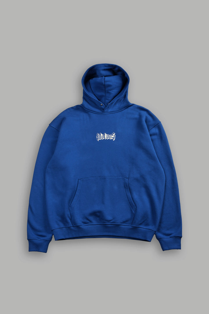 Ssddnfgu Hesh Pierce Hoodie in Darc Cobalt
