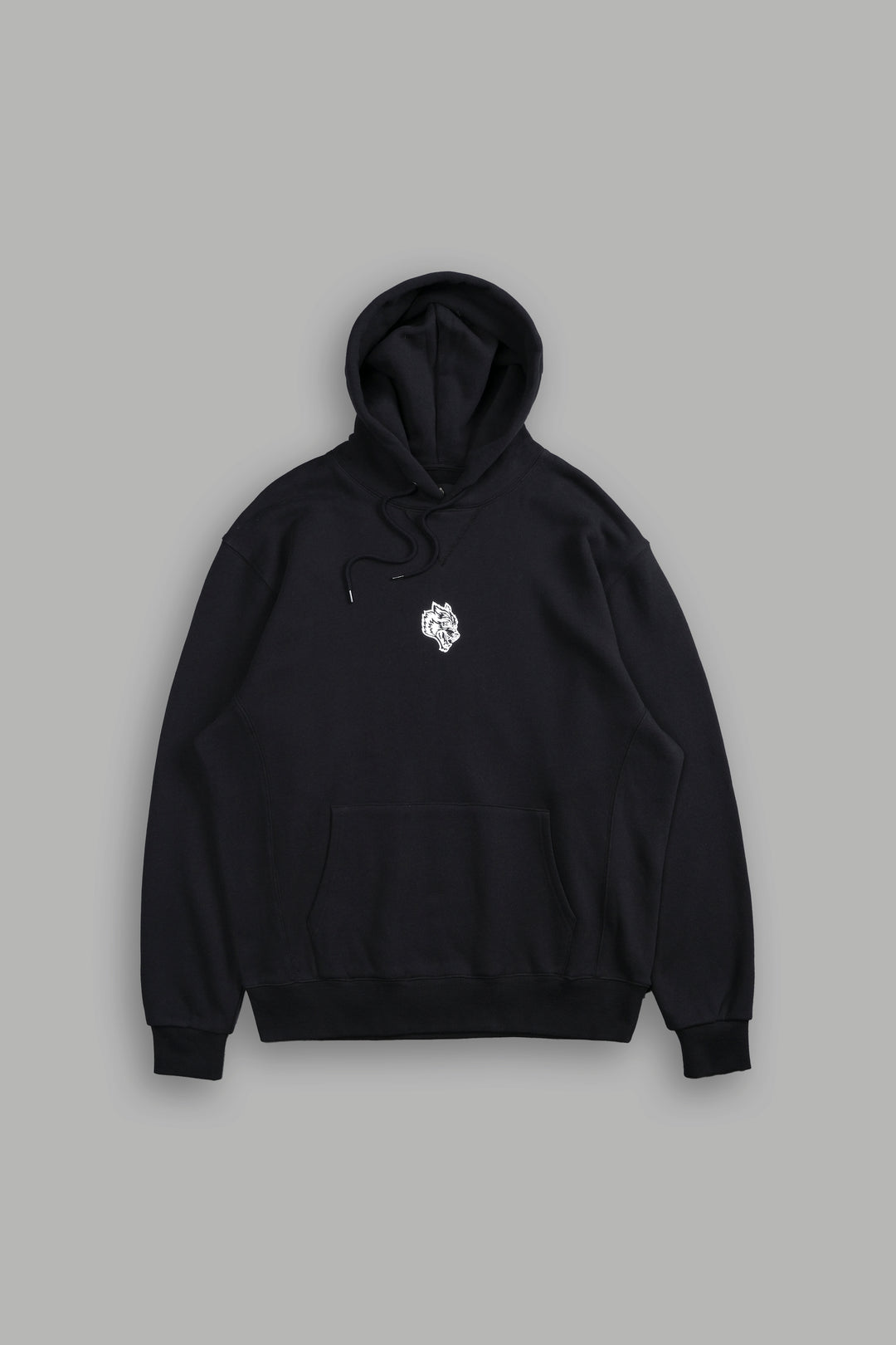 Wolves Pyramid "Wyoming" Hoodie in Black