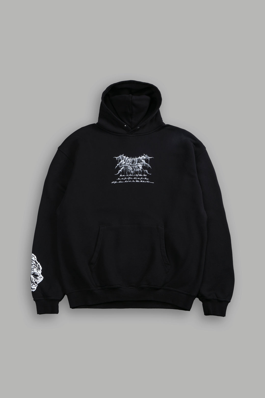 Demon Knight "Pierce" Hoodie in Black