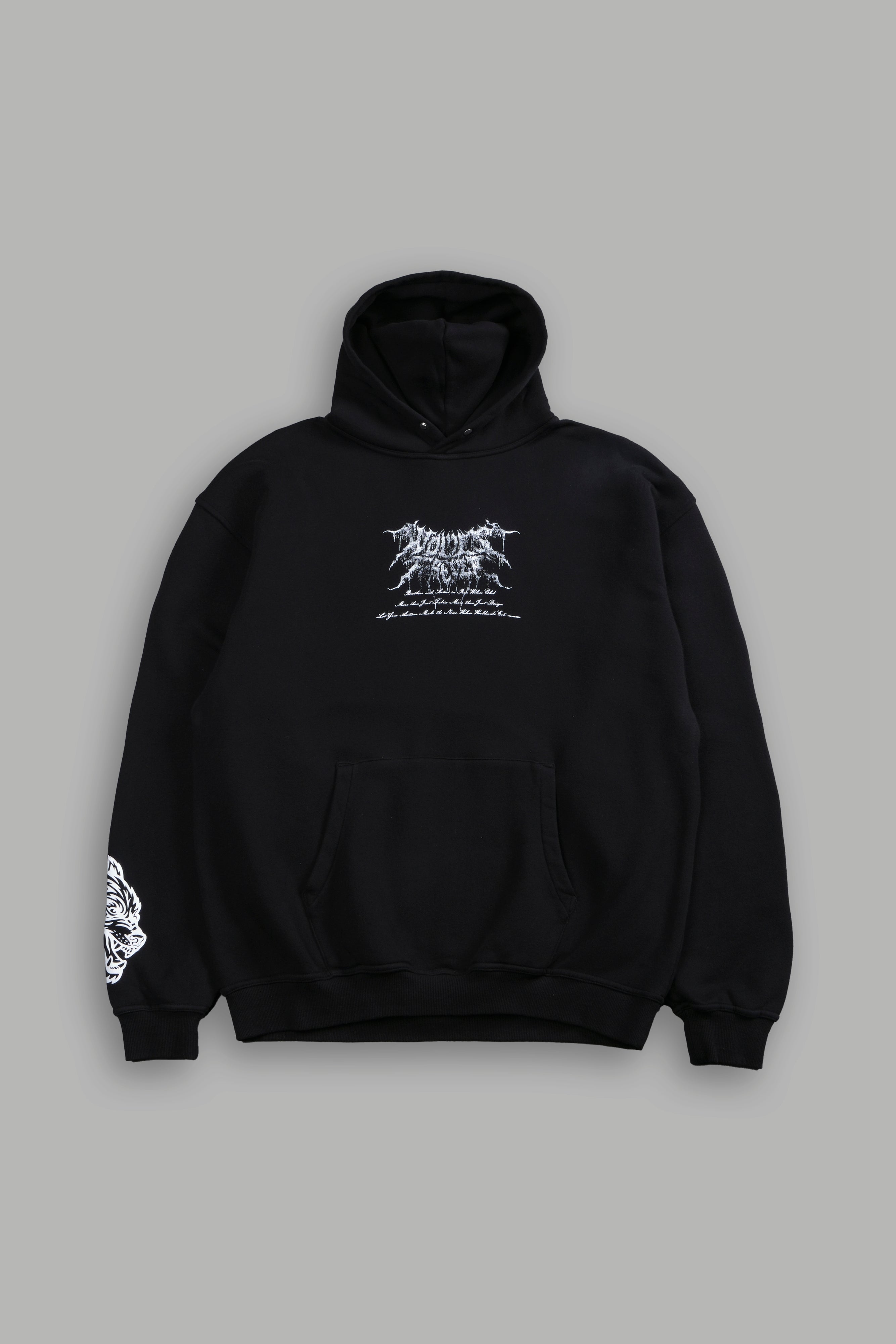 Demon Knight "Pierce" Hoodie in Black