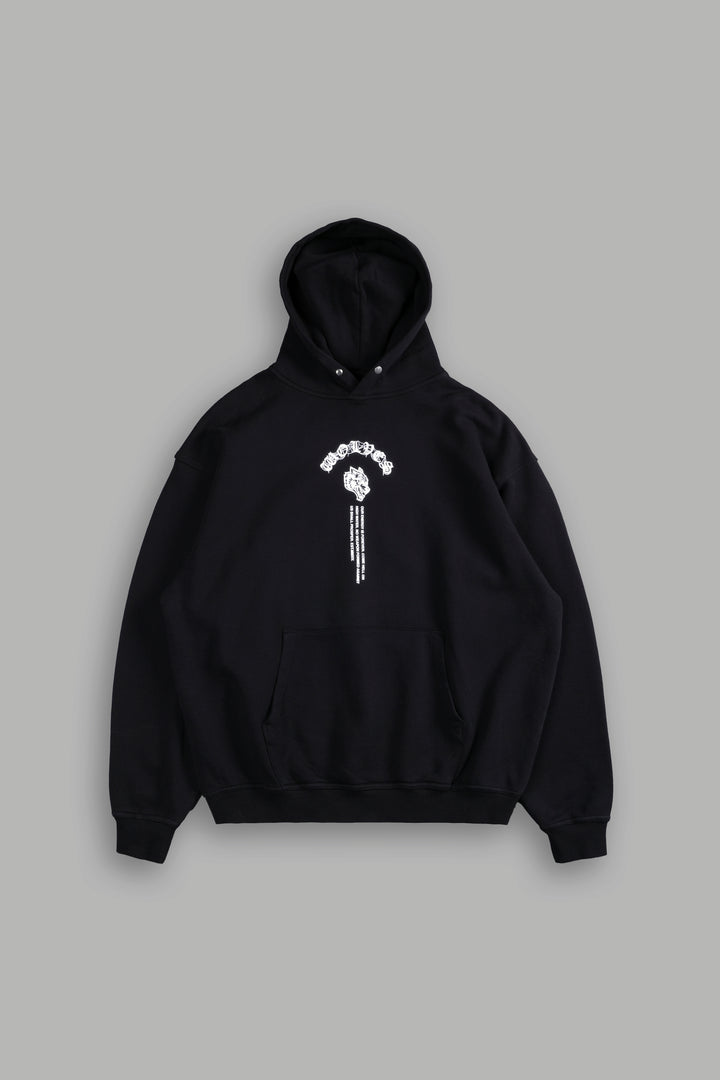 Darc Origin "P" Hoodie in Black