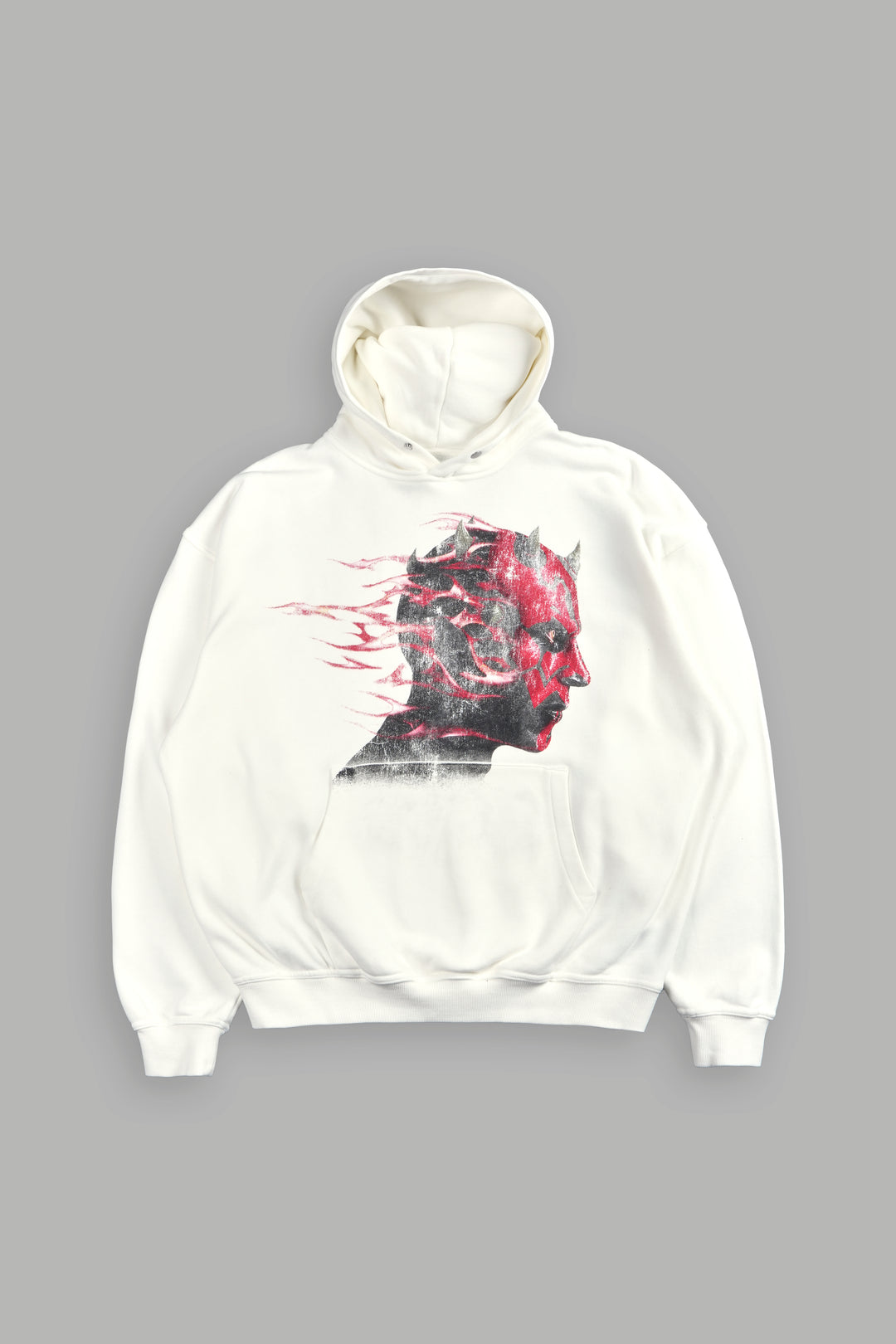 Sith Inferno Pierce Hoodie in Cream
