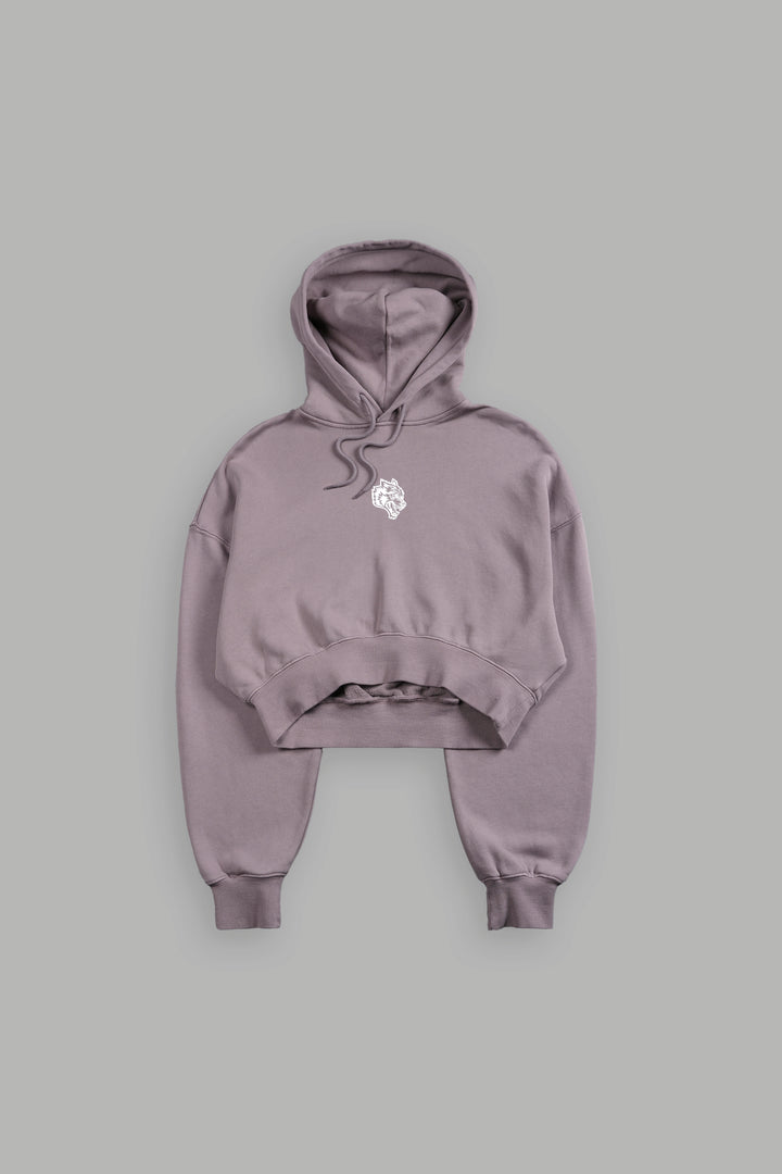 Icon "Ava" Hoodie in Pale Gray