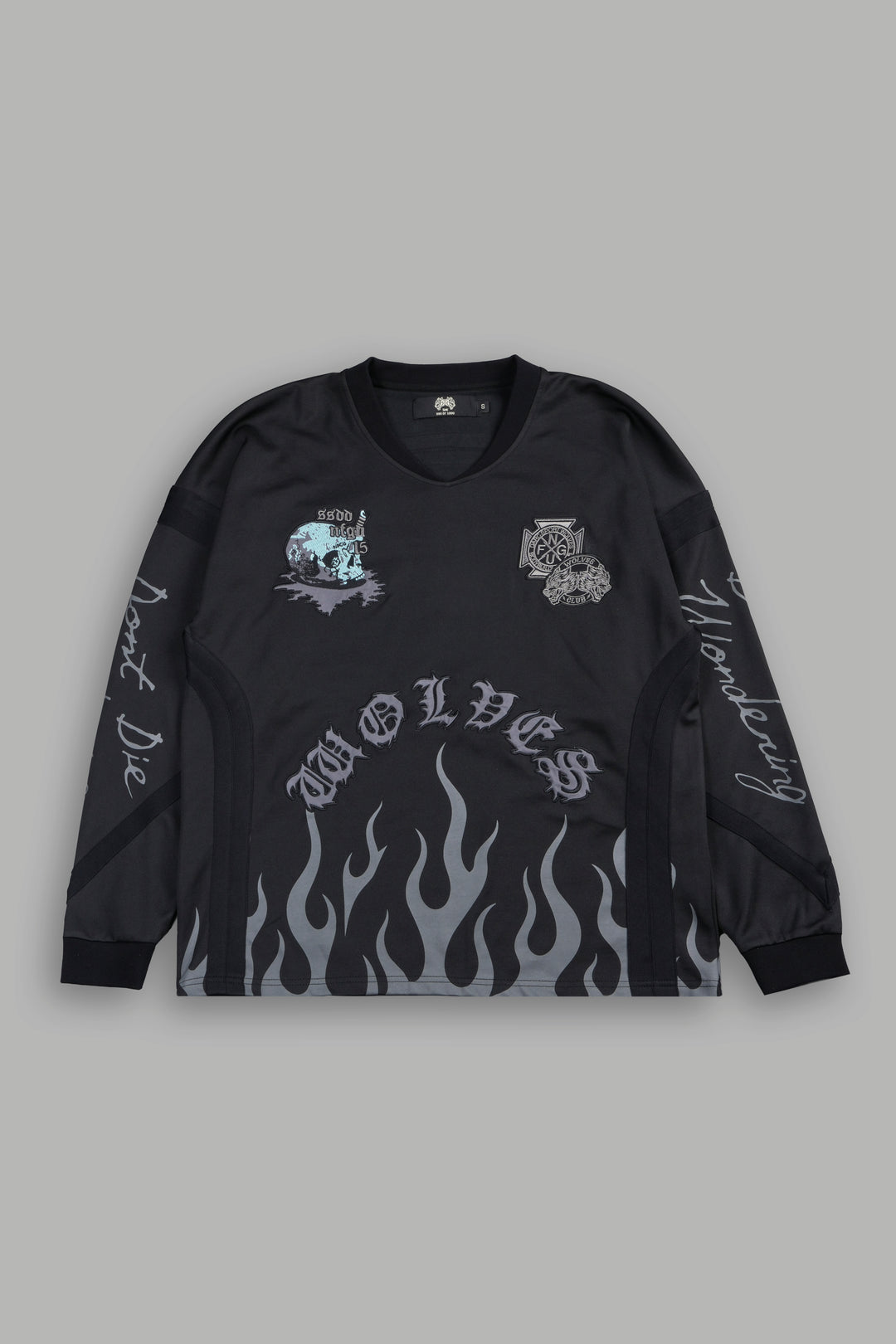 Mori Frvr Bailey Motocross Jersey In Black/Black