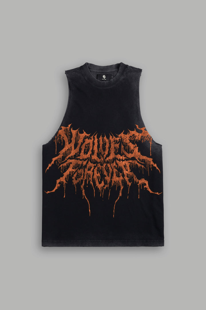 Drip Hesh "Tommy" Muscle Tee in Black