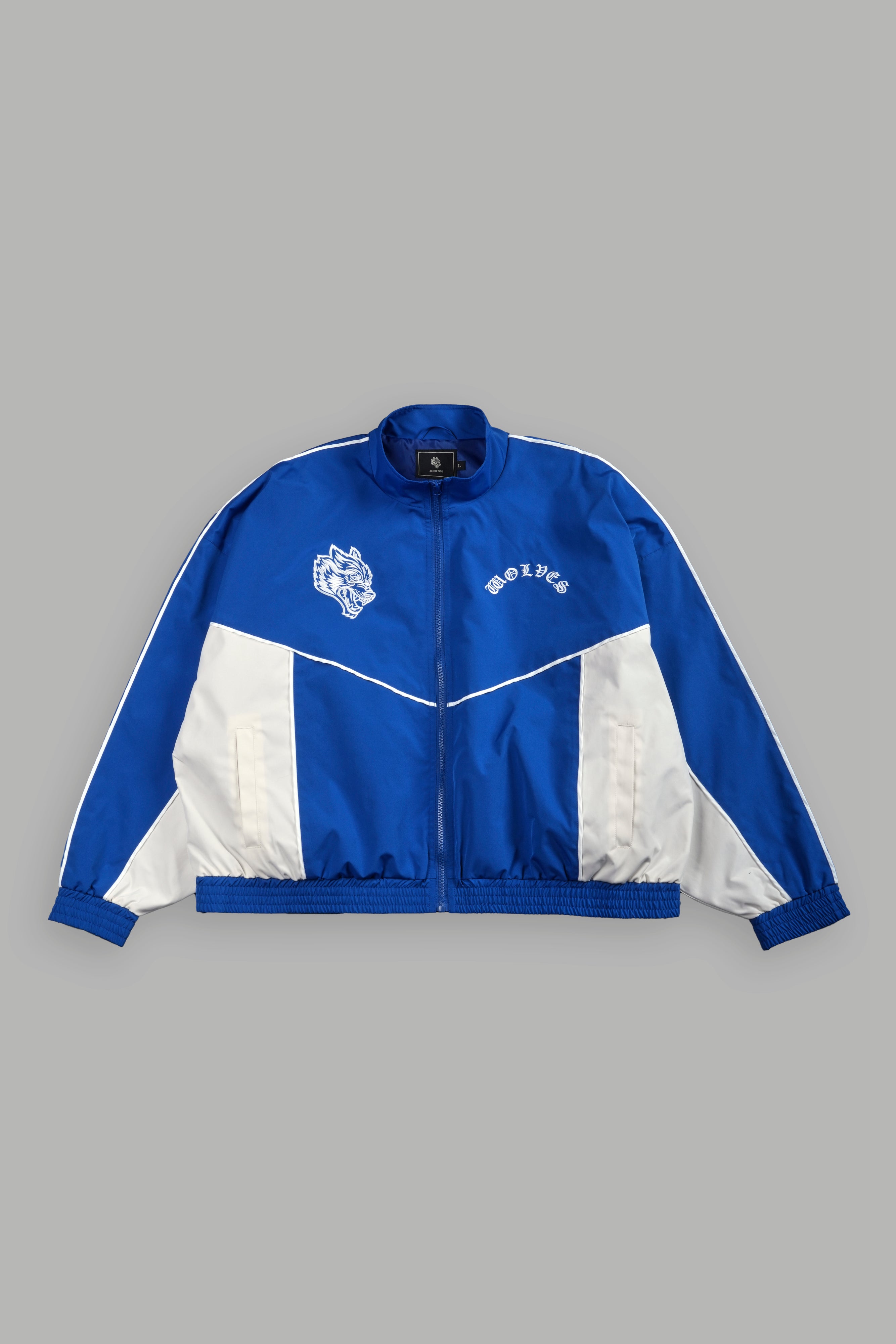 Wolf Chopper Quinn Track Jacket in Darc Cobalt/Cream – DarcSport