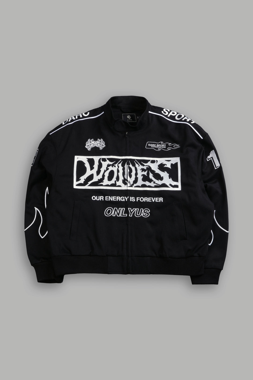 Ride The Fire V2 Gordon Racing Jacket in Black