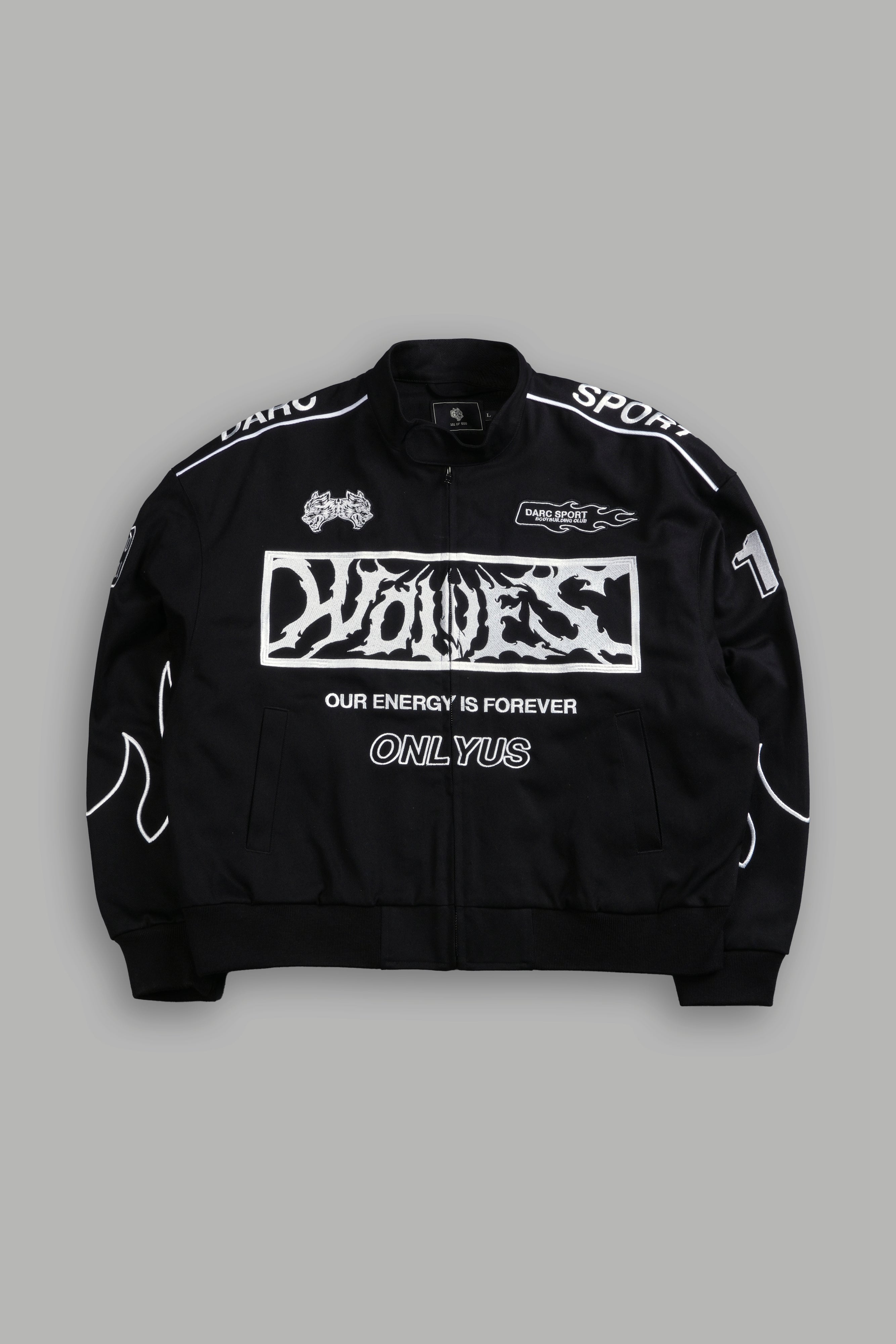 Ride The Fire V2 Gordon Racing Jacket in Black