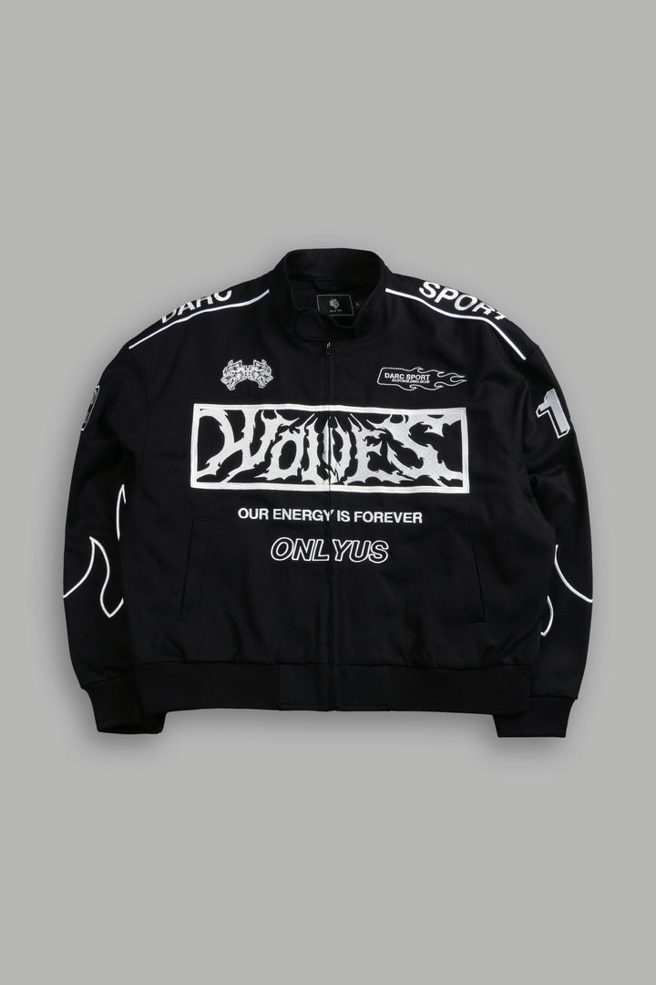 Ride The Fire V2 Gordon Racing Jacket in Black