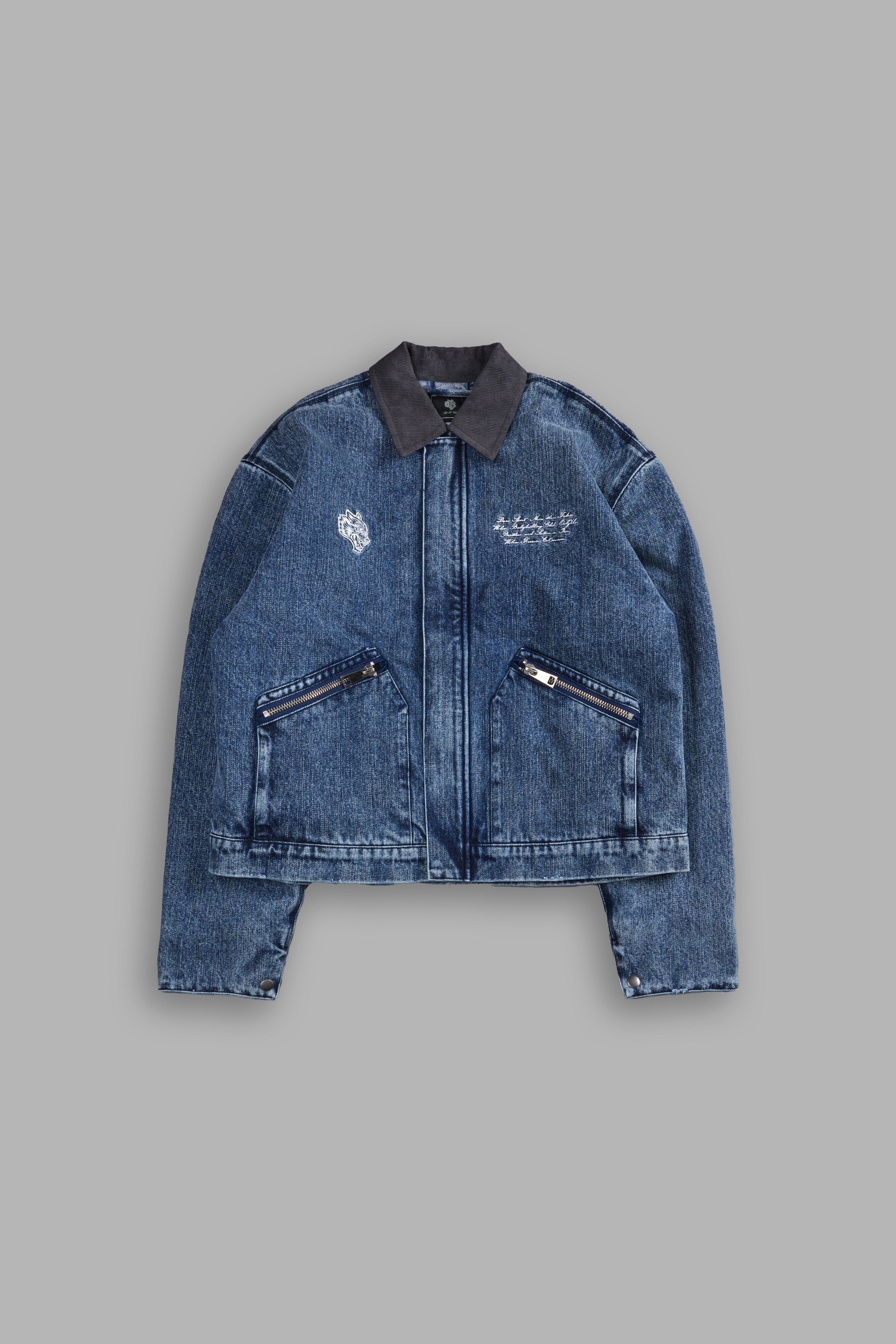 Hesh Earl Jacket in Darc Blue Wash