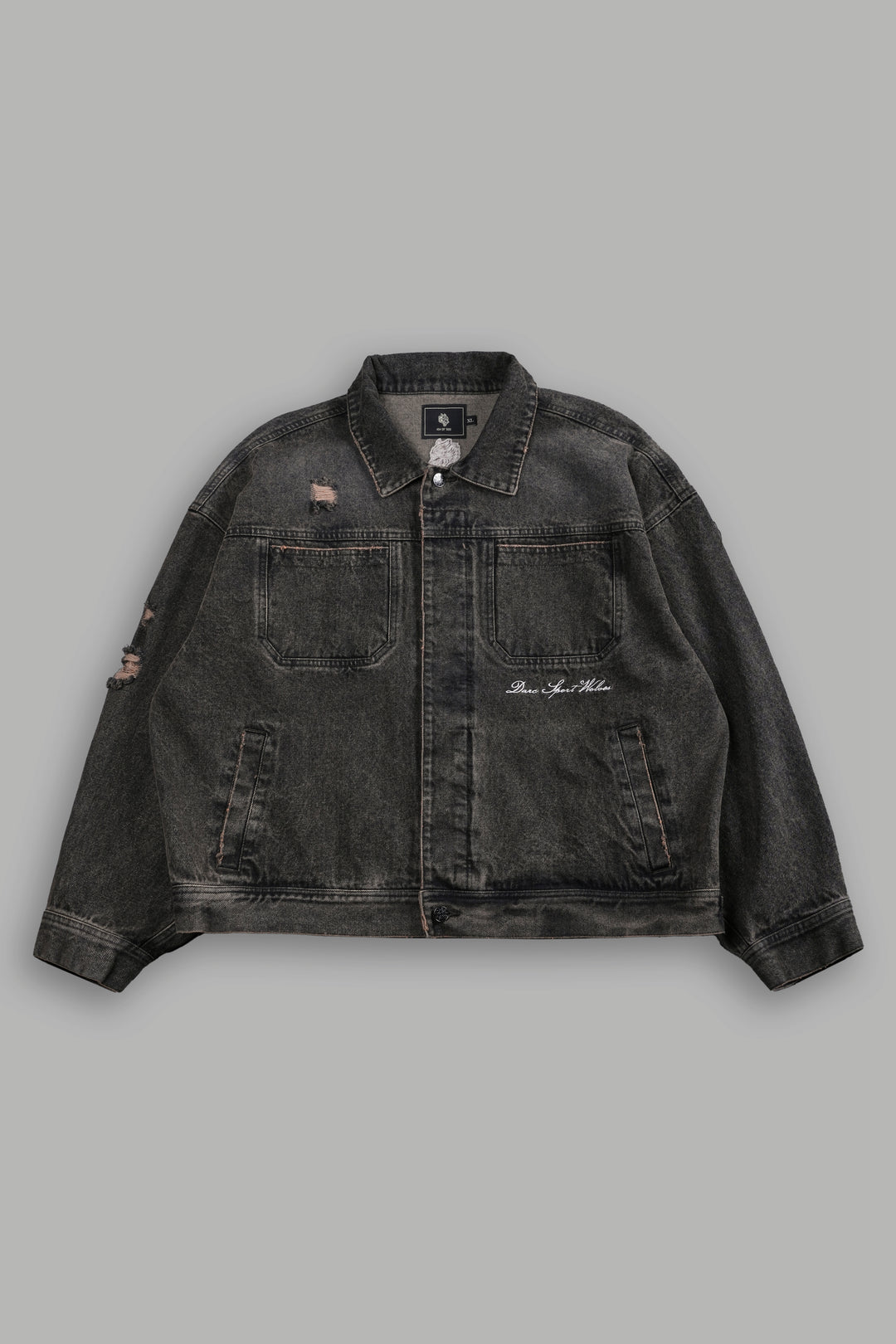 Darc Sport Wolves Jax Denim Jacket in Mojave Brown