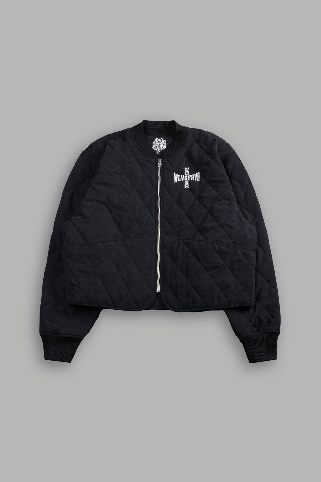 Iron Code Wide Darco Quilted Jacket in Black