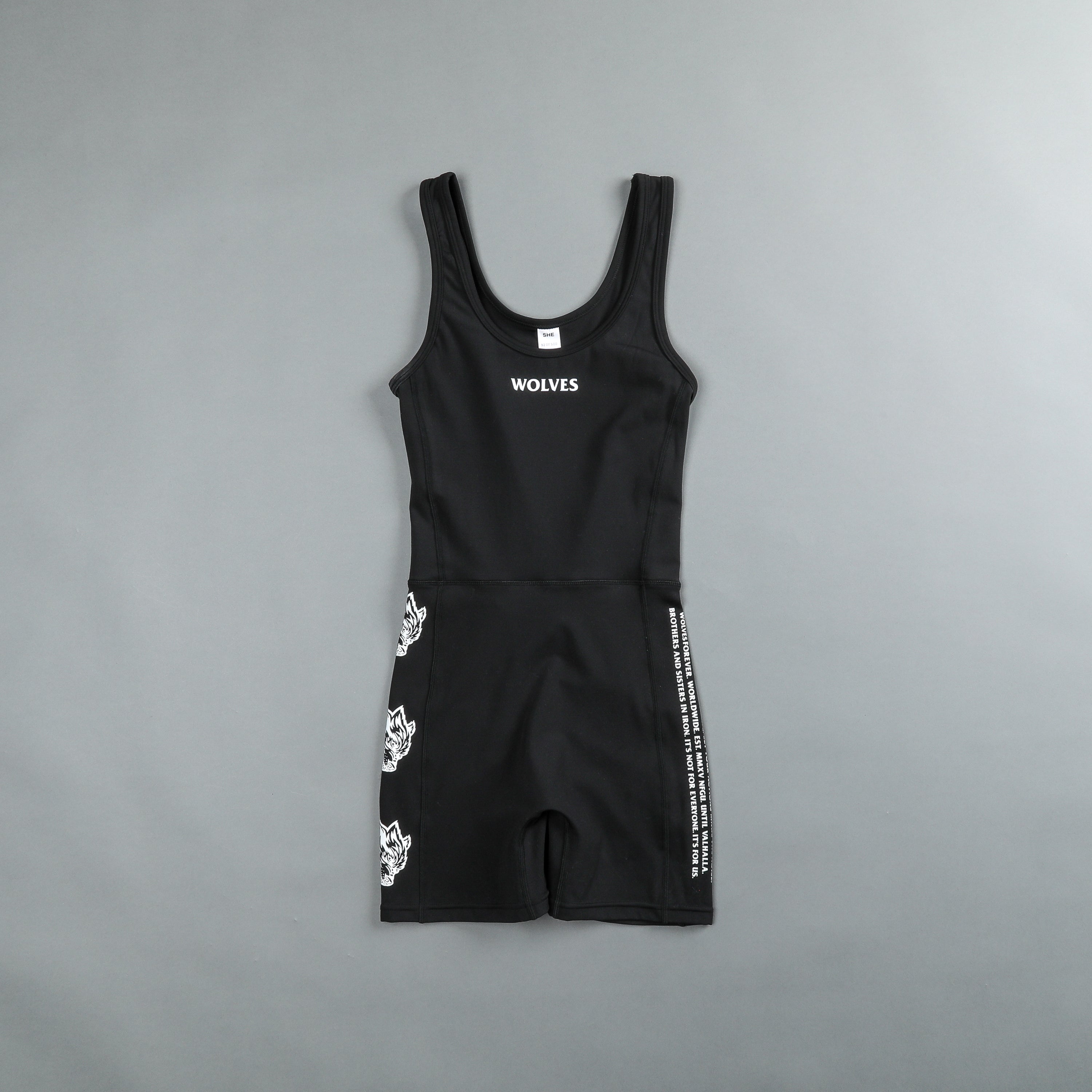 Cerberus Sofia "Energy" Bodysuit in Black