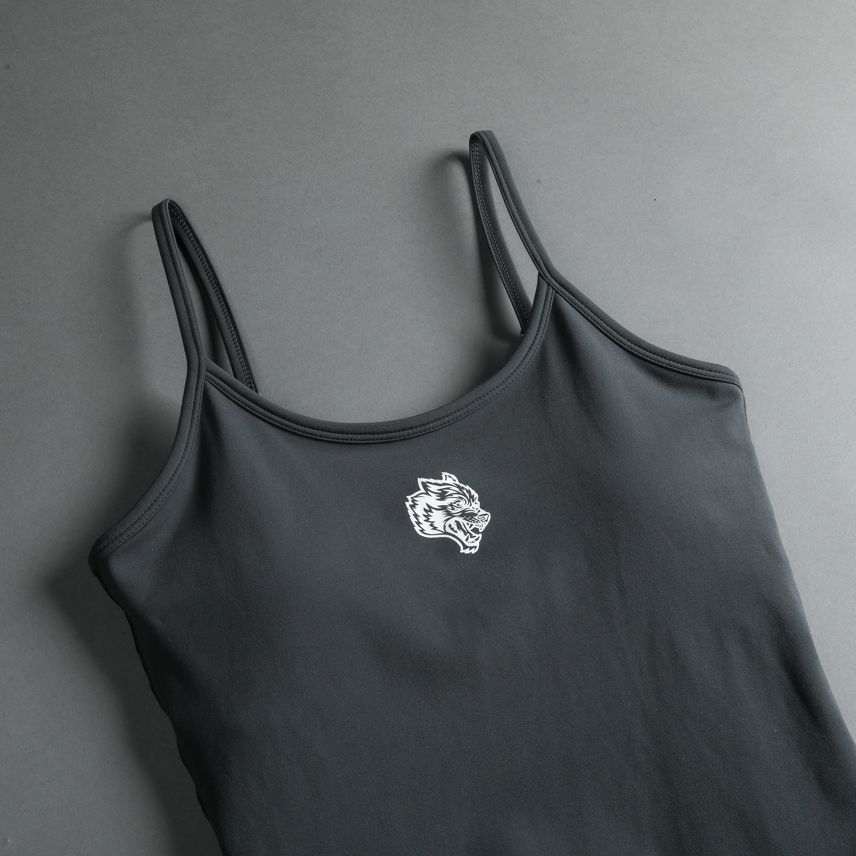 Wolf Head Bella "Energy" Bodysuit in Wolf Gray