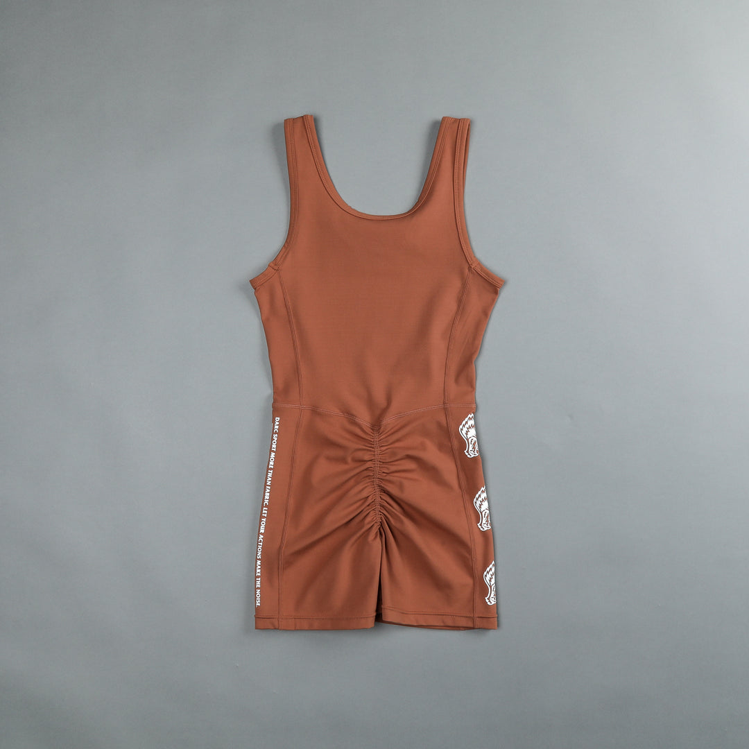 Cerberus Sofia "Energy" Bodysuit in Norse Brown