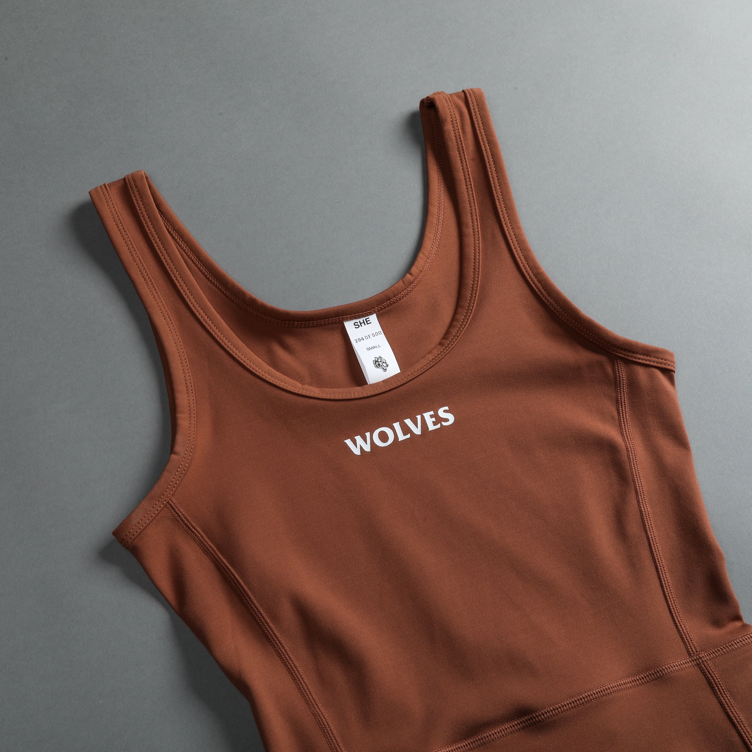 Cerberus Sofia "Energy" Bodysuit in Norse Brown