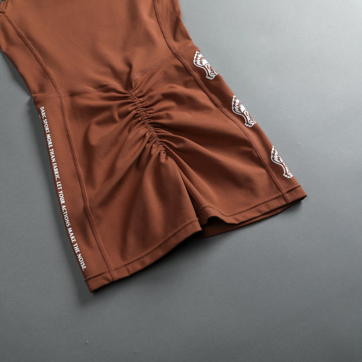 Cerberus Sofia "Energy" Bodysuit in Norse Brown