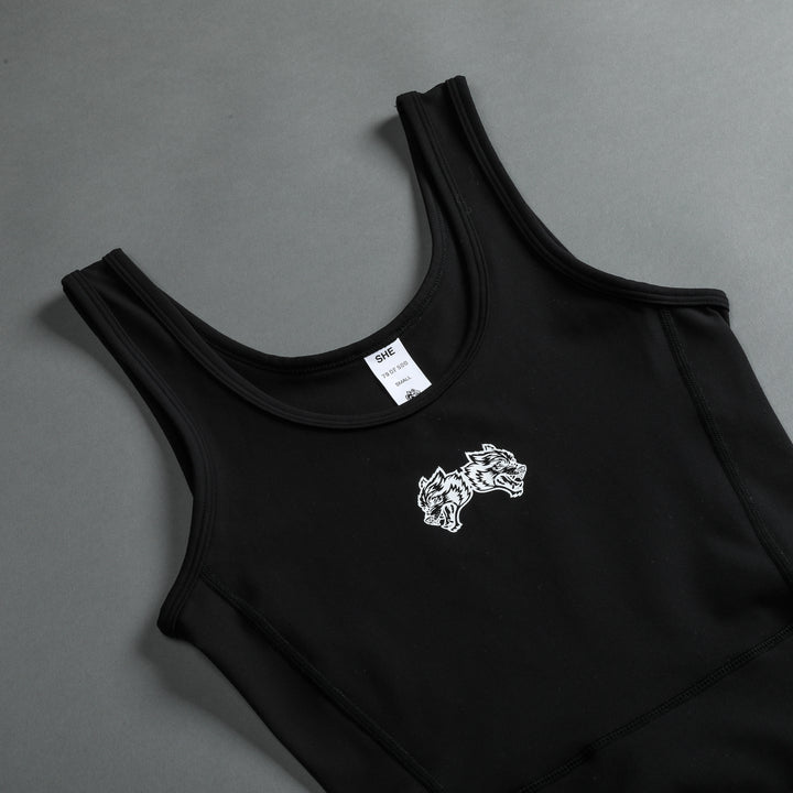 IYKYK Sofia "Energy" Bodysuit in Black