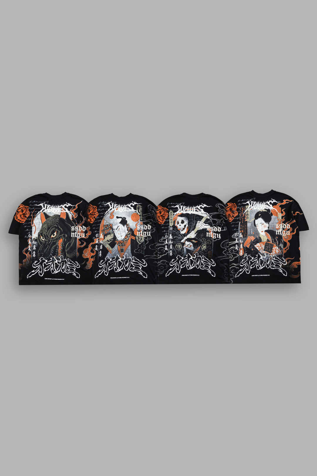 Bushido Ch.2 "Side-By-Side" Tee Box Set in Black