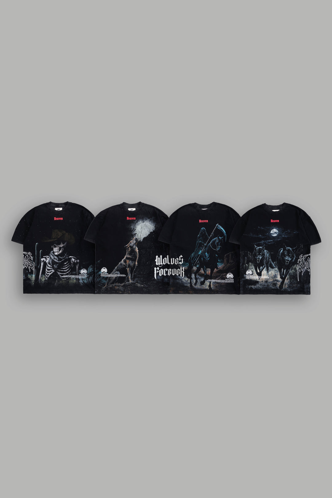 Heaven Has To Wait "Side By Side" Tee Box Set in Black