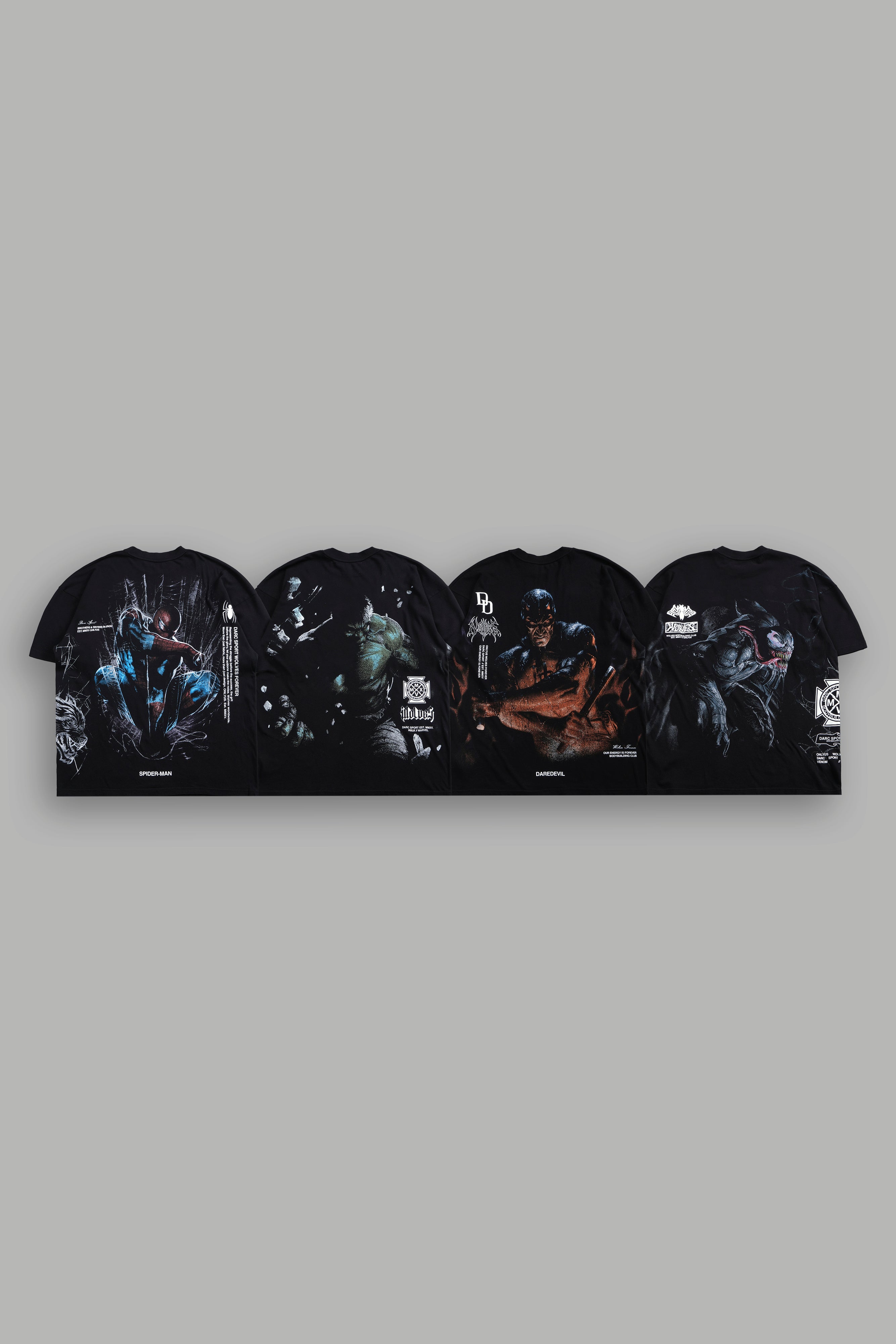 Spider-Man Antiheroes "Side-By-Side" Tee Box Set in Black