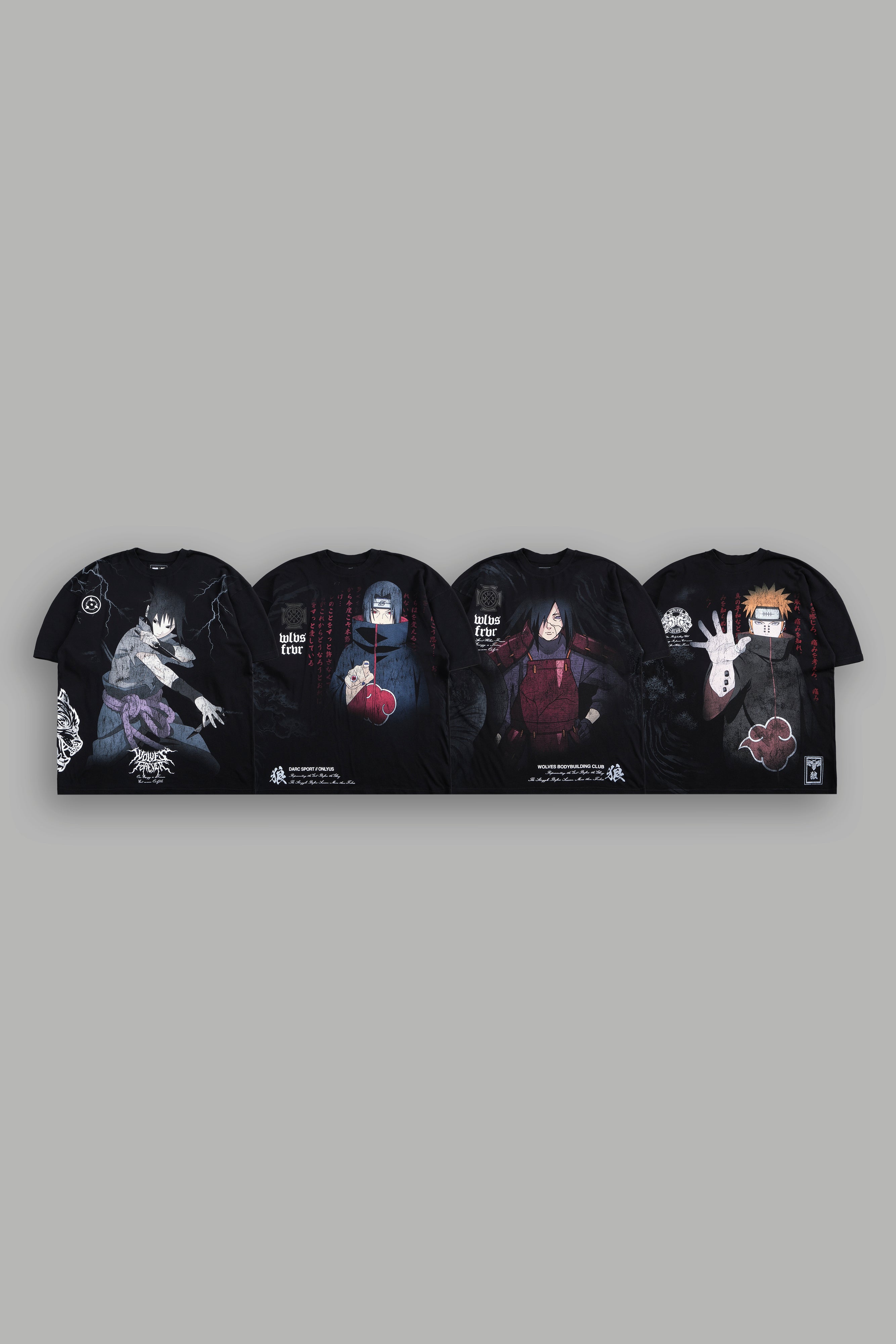 Rogue Ninjas "Side-By-Side" Tee Box Set in Black