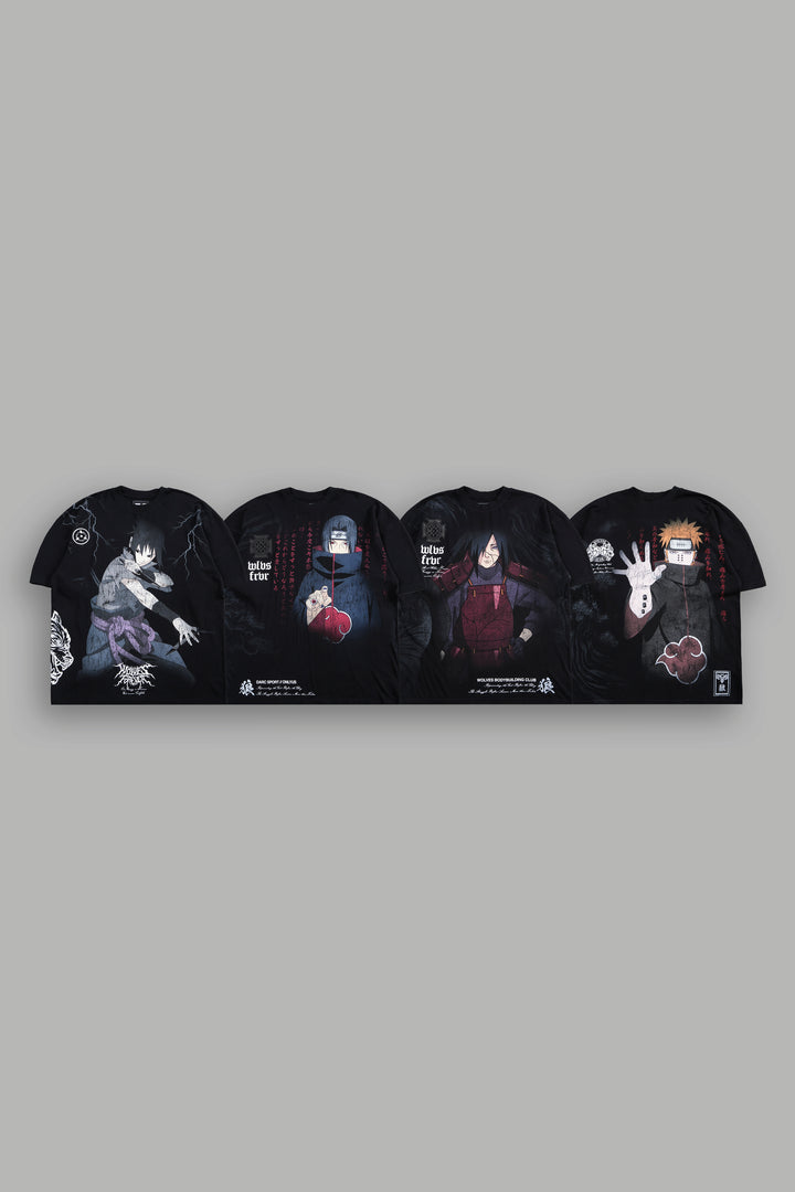 Rogue Ninjas "Side-By-Side" Tee Box Set in Black